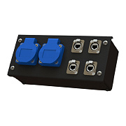 Коробка коммутационная проходная CB 02-4E